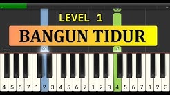 not piano bangun tidur - tutorial piano tingkat 1 - lagu anak anak ciptaan pak kasur  - Durasi: 0:59. 