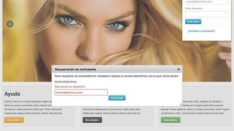 Desarrollando interfaz de usuario con jquery, php y mysql - Recuperar contraseña I (6)