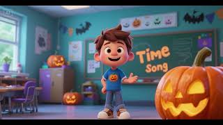 Pumpkin Time Song at School 🎃 Halloween Countdown! | Nursery Rhymes & Kids Songs