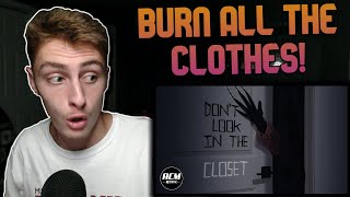 CLOAKED! Don't Look in the Closet - Short Horror Film | REACTION