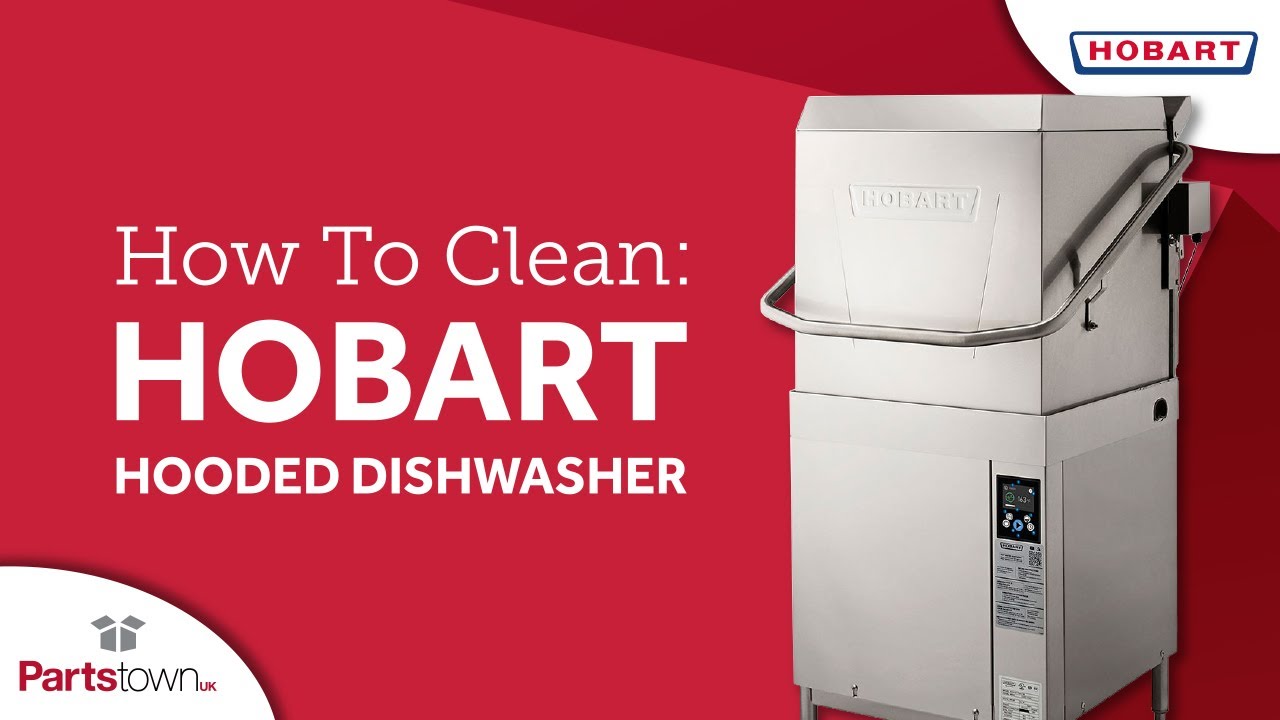 How to Clean a Hobart Hooded Dishwasher YouTube