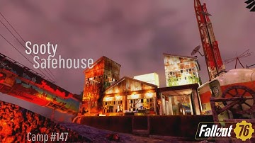 Fallout 76 Camp Build | Sooty Safehouse | Scrappy // Immersive // Pre-Existing Structure