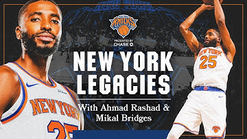 A Conversation with Mikal Bridges | New York Legacies with Ahmad Rashad