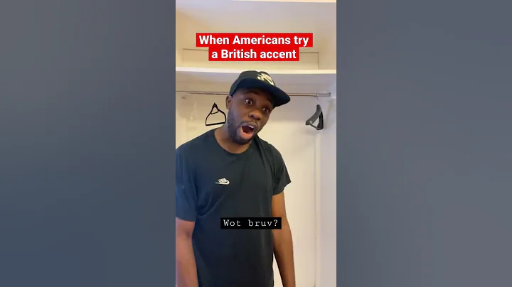 When Americans try a British accent 🤣 #shorts