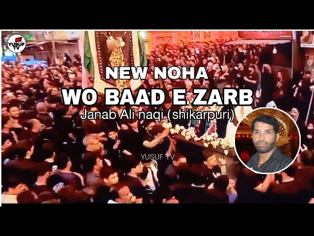 Wo baad e Zarb || new noha || janab Ali naqi (shikarpuri) || video credit - @MawaddatTV14 class=