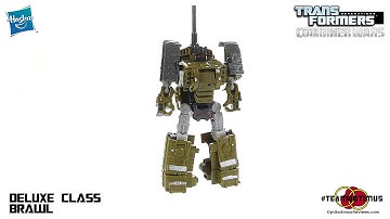 Transformers Combiner Wars Deluxe Class Brawl Video Review