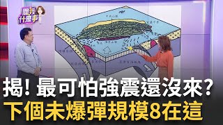 '琉球隱沒帶'暗藏危機? 未來恐爆'規模8'海溝型強震?驚! 雙北腳下也藏未爆彈...山腳斷層萬一錯動 地盤陷落?│陳斐娟 主持│20240403關我什麼事