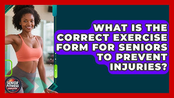 What Is The Correct Exercise Form For Seniors To Prevent Injuries? - Senior Fitness Simplified