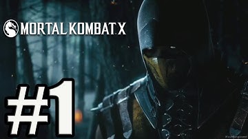 Mortal Kombat X - Gameplay Walkthrough Part 1 [ HD ]