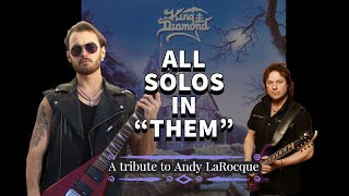 The Great Technique of Andy LaRocque / ALL HIS SOLOS IN 