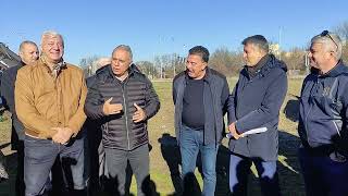 Христо Стоичков , първа копка на нов спортен комплекс в Пловдив.