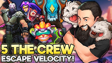 5 The Crew - This Comp is Rock Solid!! | TFT K.O. Coliseum | Teamfight Tactics