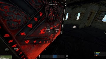 Rust console online raid defense 2 m249s!