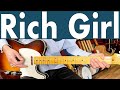 Rich Girl Hall And Oates Guitar Lesson + Tutorial + TABS