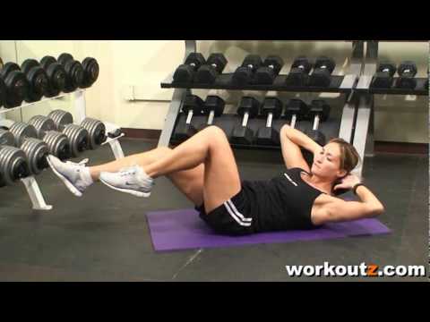 Workoutz.com - Abs Exercise - Bicycle Crunches