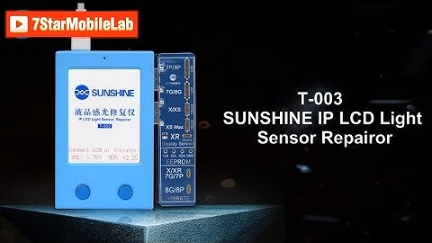 Sunshine T-003 Light Sensor Programmer Auto Brightness Recover Box LCD Screen EEPROM IC Tools