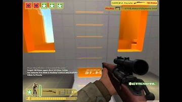 Epic Day of Defeat Source sniper kill (DOUBLE NOSCOOPE FAR! )