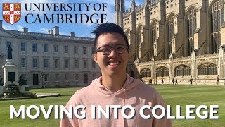 MOVING INTO CAMBRIDGE UNIVERSITY | UNPACKING