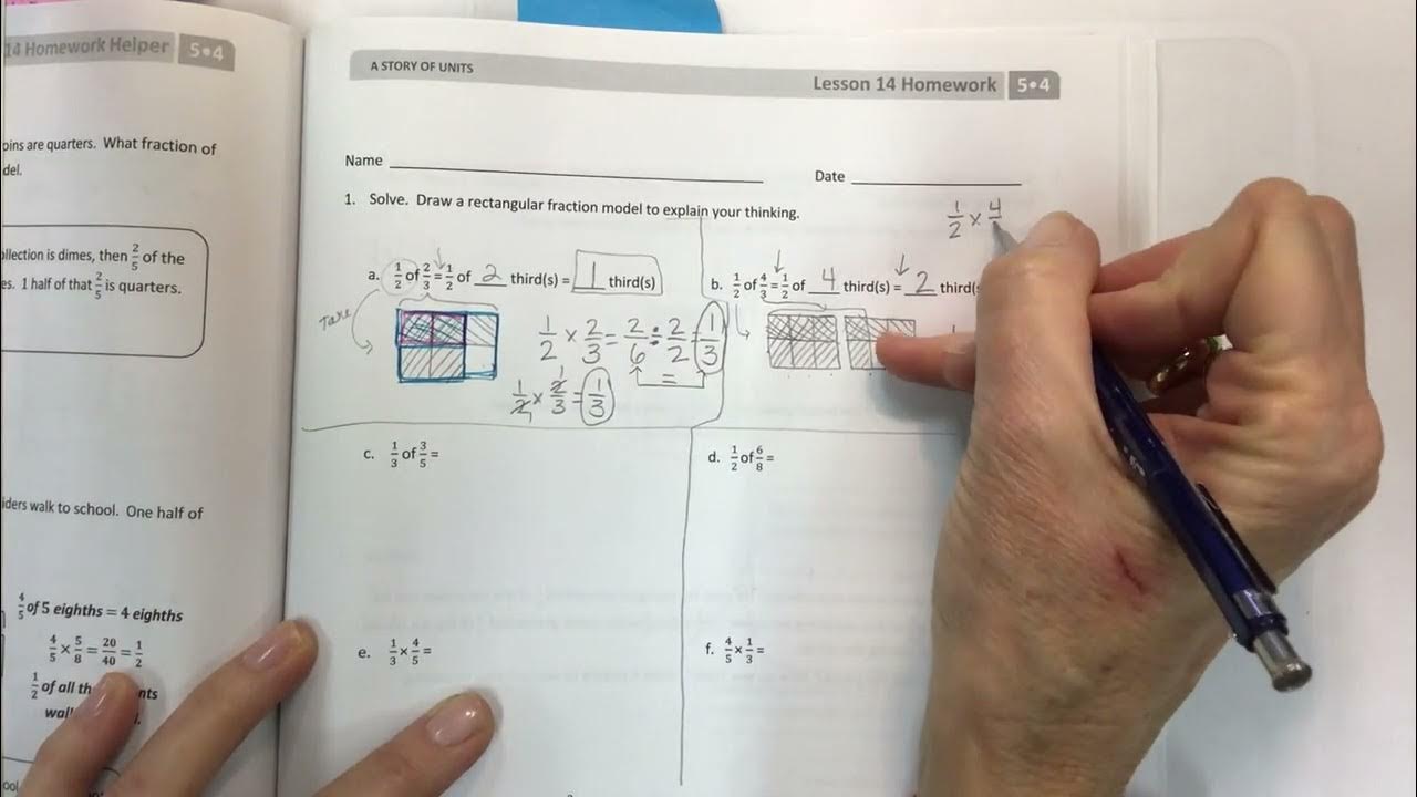 grade 5 module 4 lesson 14 homework answers