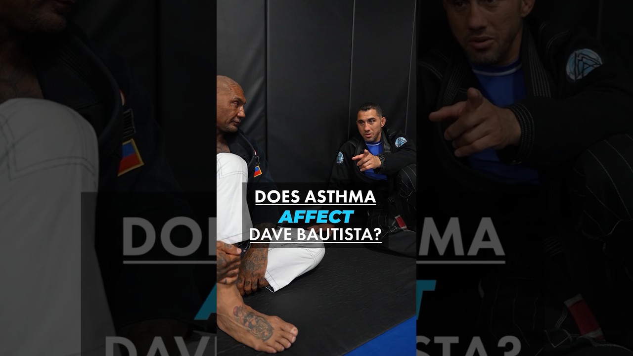 Does asthma affect @Dave Bautista ? #Jiujitsu #jiujitsutips #martiala, Jiu  Jitsu