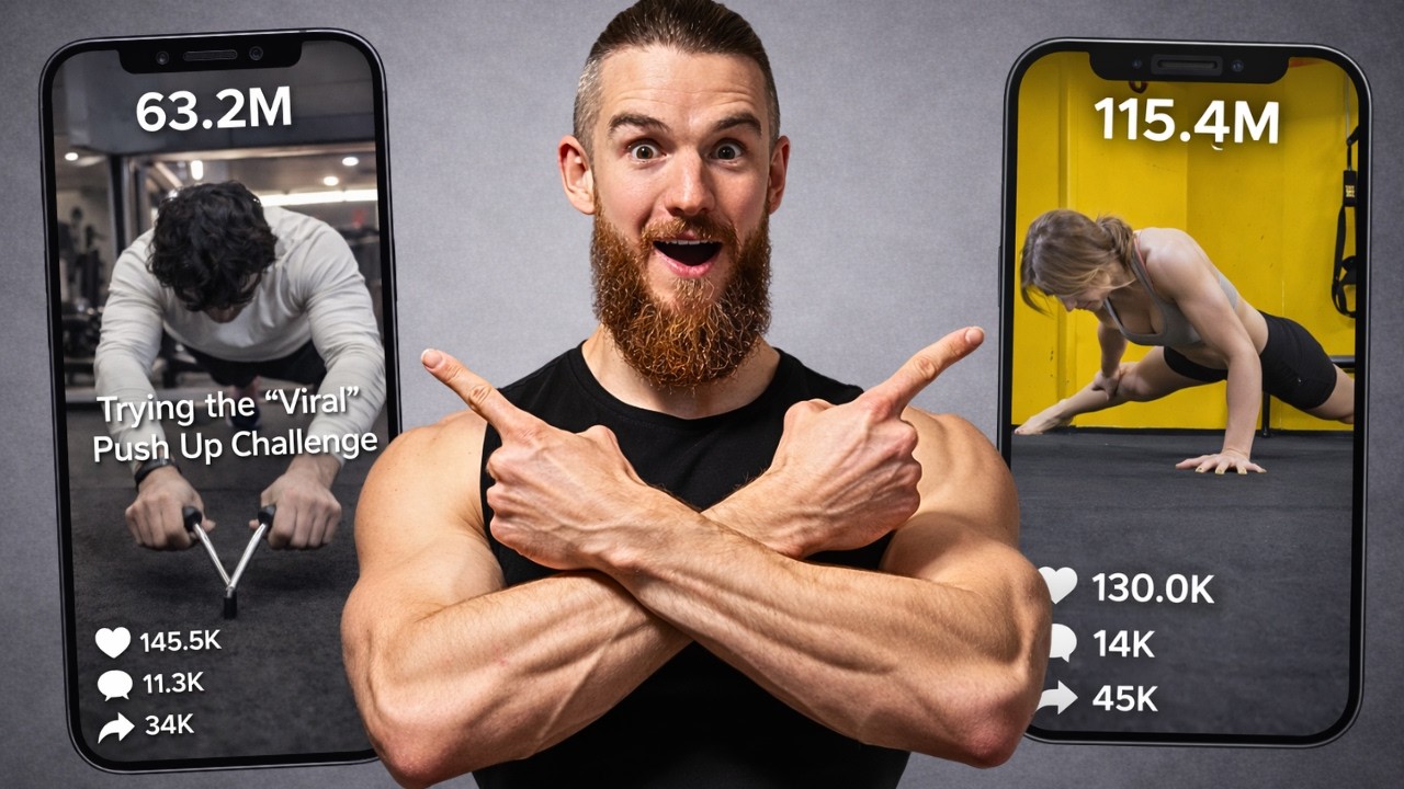 Ich teste 3 virale Fitness-Challenges von Instagram – Nummer 3 eskaliert!