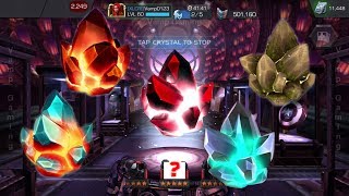 MARVEL CONTEST OF CHAMPIONS: BIG Crystals Opening - Yes! Got HIM! видео Marvel Contest of Champions (Битва Чемпионов) Взлом на Золото, Героев и ISO-8