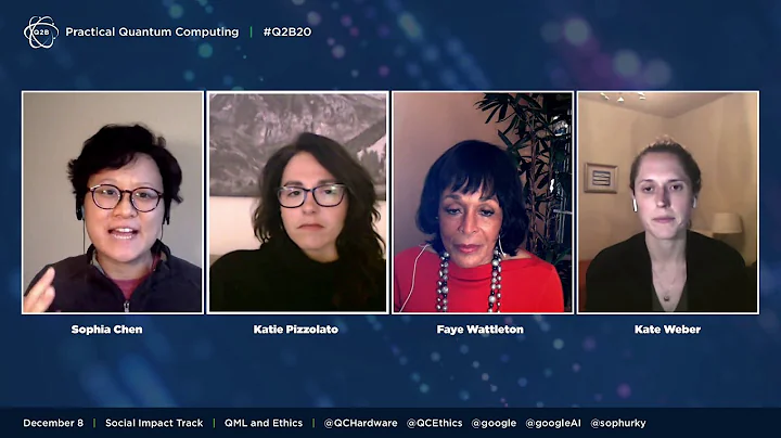 Q2B 2020 | QML and Ethics | Sophia Chen, Faye Watt...