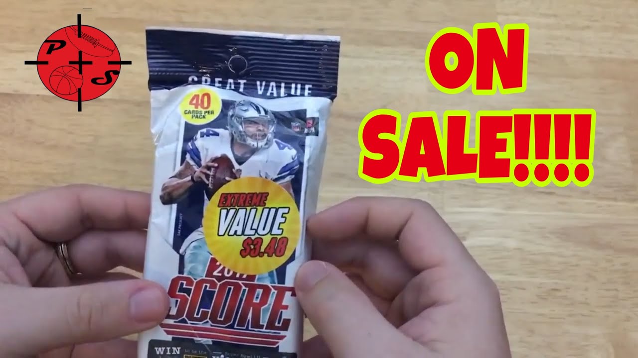 ON SALE!!!! 2017 Panini Score Hanger Pack football Cards Opening!