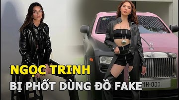 Ngọc Trinh muối mặt vì những lần bị bóc dùng đồ "fake": Từ gương trăm triệu đến váy áo giống Kendall