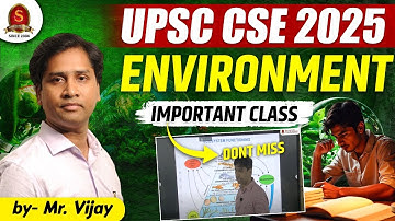 UPSC CSE 2025 | Shankar IAS Environment | Ecosystem Functioning for UPSC