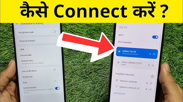 How to connect hotspot to another phone from one phone