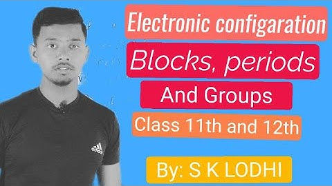 Electronic Configuration Super Tricks Also Covered Exceptional case || By S.K Lodhi