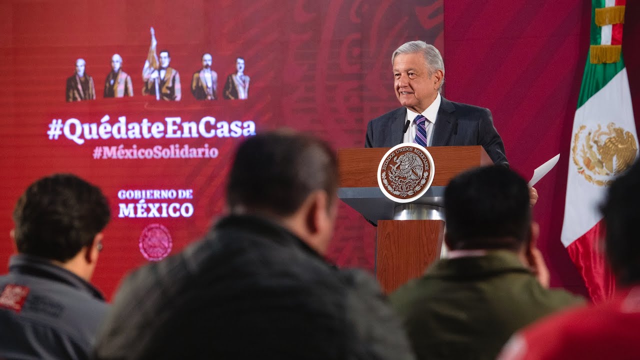 Ante COVID-19, respuesta seria y responsable. Conferencia presidente AMLO -  YouTube