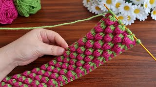 Wow!.. 🍓🍓 Amazing!.. sell as many as you can weave. Crochet gorgeous ivy Knitting..Muhteşem Tığ İşi