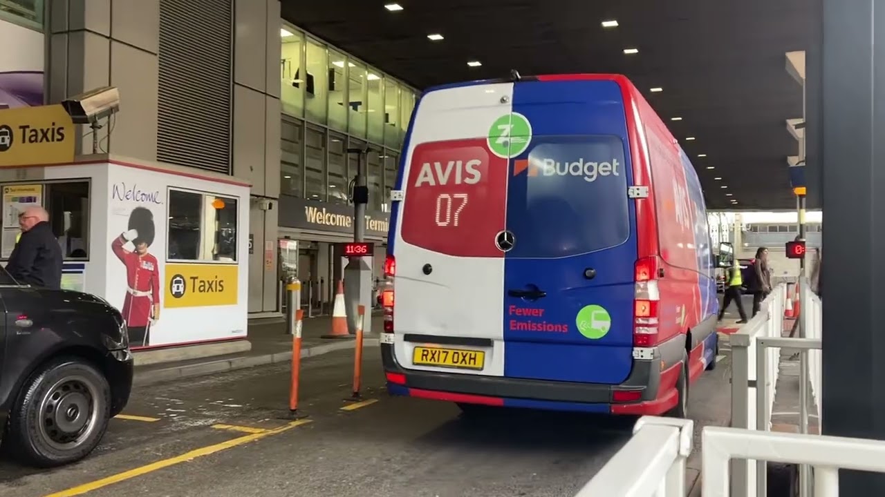 Buses at Heathrow Terminal 4 August 2023