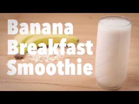 #EOHUeats - Banana Breakfast Smoothie