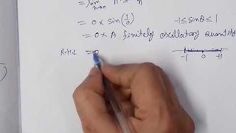 Show that the following function is continuous but not differentiable at x=0. f(x)=x.sin(1/x);if x=/