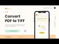 How to Convert PDF to TIFF for Free Online | Fast & Easy with The PDF Fox!