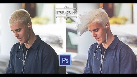 Hair style - Photoshop Manipulation Editing Tutorial [justin bieber]