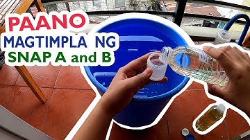PAANO MAGTIMPLA NG SNAP A and B SOLUTION?