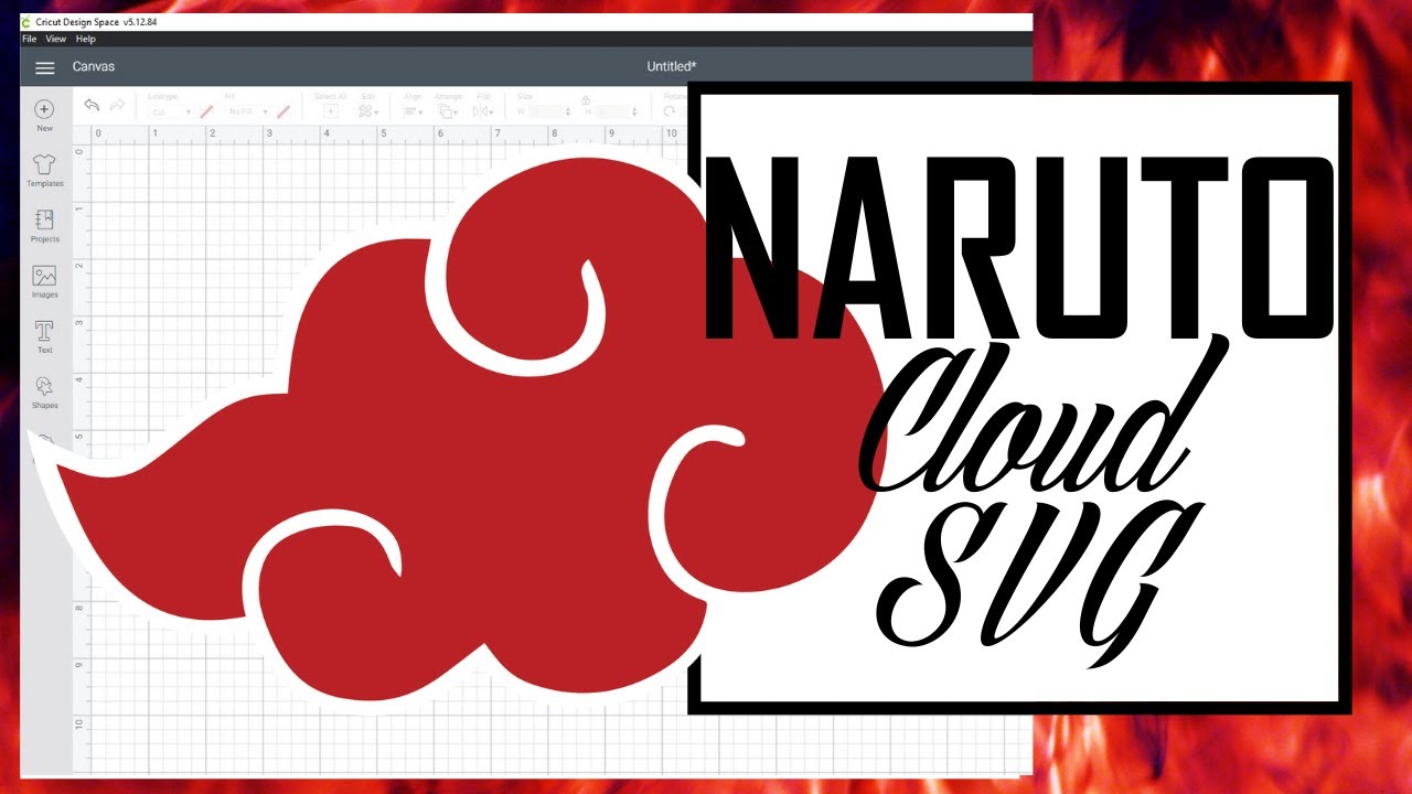 Download How To Make The Naruto Cloud Svg In Cricut Design Space Youtube