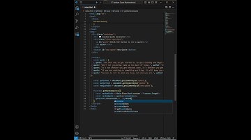 Mini JavaScript Project: Random Quotes Generator in Seconds! #coding #python #programming