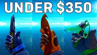 The BEST Glove & Knife Combos UNDER $350 in CS2 (2024)