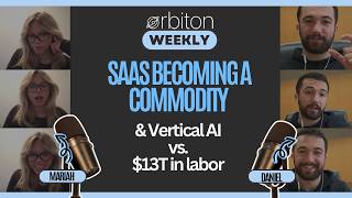 Orbiton Weekly - SaaS Becoming a Commodity & Vertical AI vs. $13T in Labor