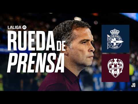 Rueda de prensa de Luis Castro tras el encuentro ante el RC Deportivo (J9)