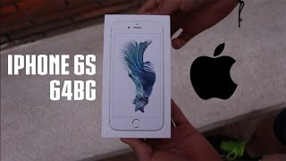 Unboxing ULTRA RÁPIDO iPhone 6S Silver 64GB