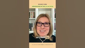 Round 3 MBA admissions in the 23 24 cycle #shorts