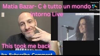 Matia Bazar C è tutto un mondo intorno Live 1981 Reaction subtitles