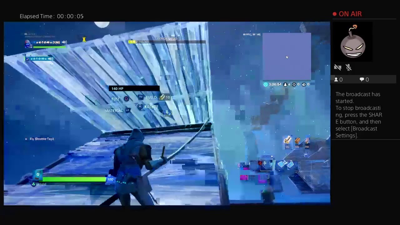 x-A-T-O-M-x's Live PS4 Broadcast