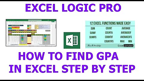 How to Find Student GPA in Excel   Step by Step Tutorial, jinsi kutafuta GPA #ExcelGPA#GPAFormula